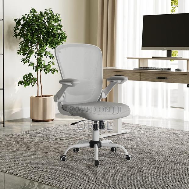 Office Chair : Gray Mesh Office Chair - thumbnail 18