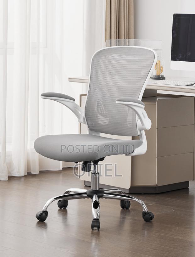Office Chair : Gray Mesh Office Chair - thumbnail 19