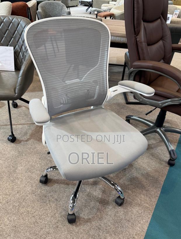 Office Chair : Gray Mesh Office Chair - thumbnail 20