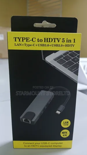 Type-C to HDTV 5 in 1