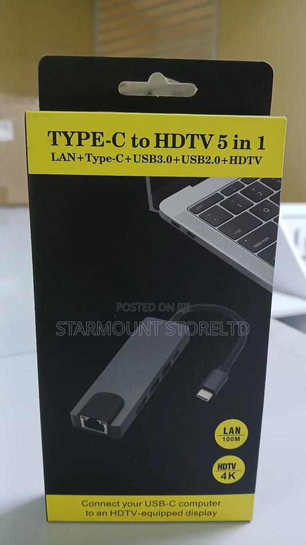 Type-C to HDTV 5 in 1