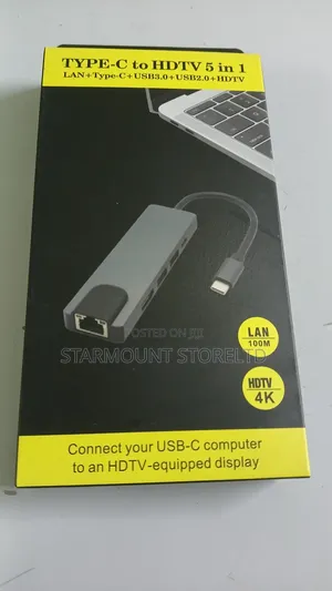 Type-C to HDTV 5 in 1