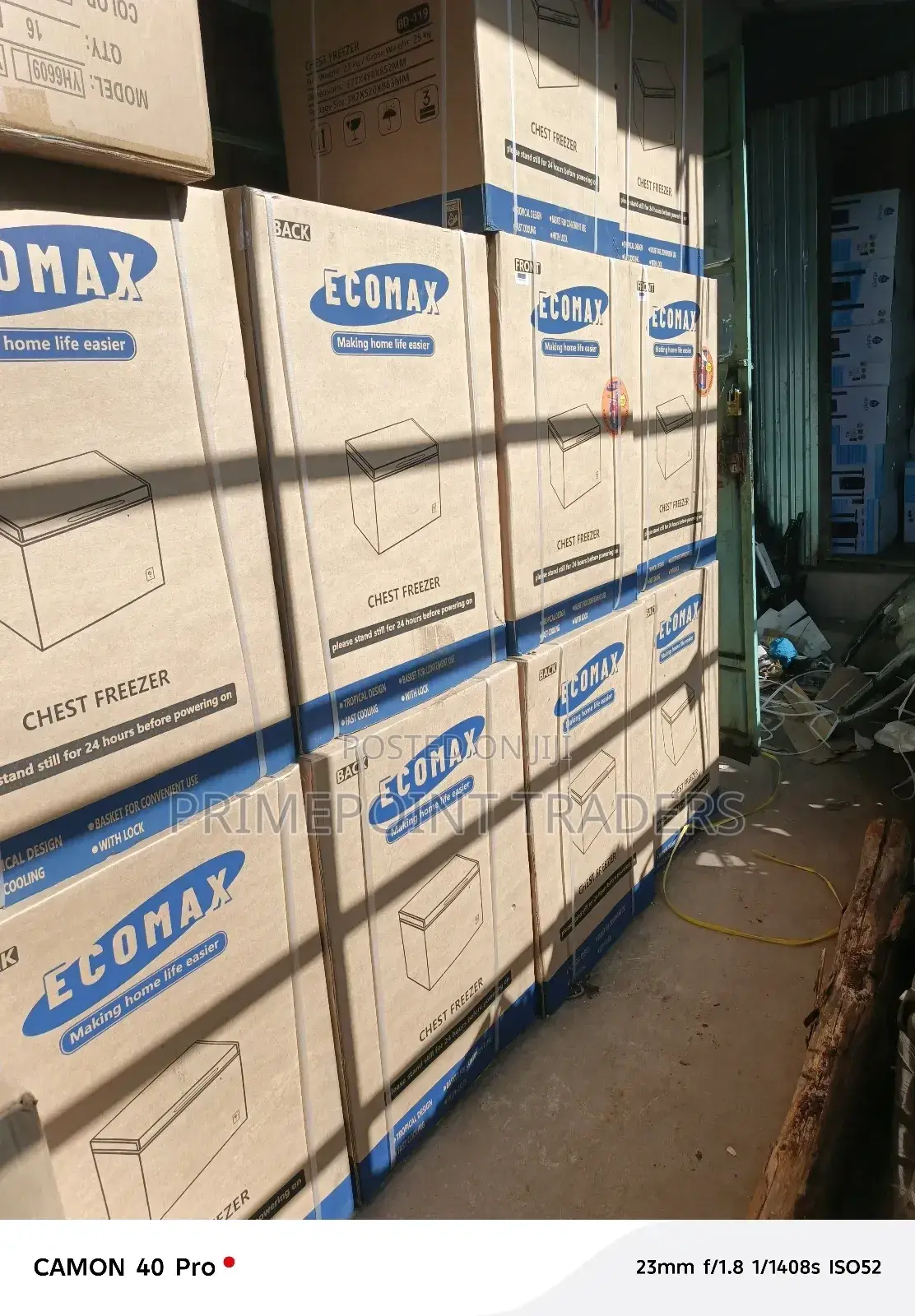Ecomax 119 Litres Freezer – Compact High Performance Chest Freezer