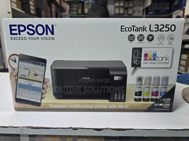 Epson Ecotank L3250 Printer Compact Multi Function Printer With Wifi - main view