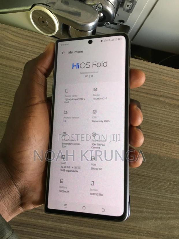 New Tecno Phantom V Fold 256 GB Gray - thumbnail 3