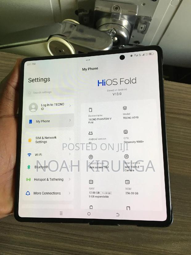 New Tecno Phantom V Fold 256 GB Gray - thumbnail 4