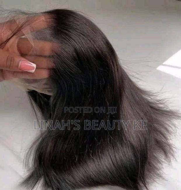 Frontal Lace Wig Straight Human Hair