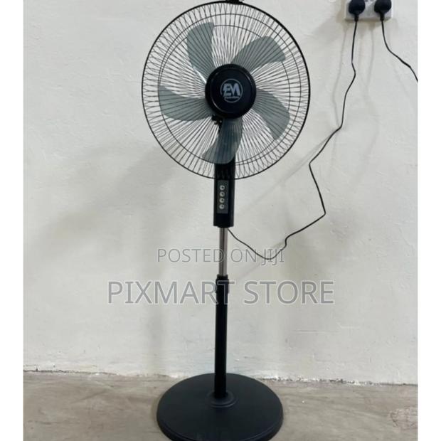 Electromate 18′′ Standing Fan – Powerful Airflow Adjustable Height