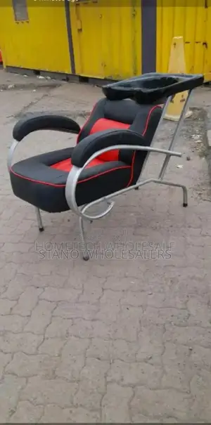 High Quality. Leather Executive Barber Chair. With Sink