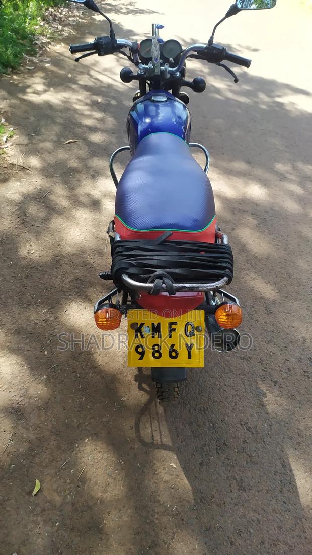 Bajaj Boxer 100 2020 Blue - thumbnail 3