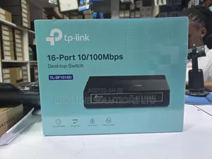 Tplink 16 Port 10/100mbps Desktop Switch Tl-Sf1016d