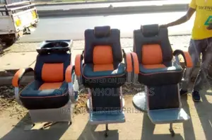 Restocked. Stocked Executive Barber Chair. New With Sink
