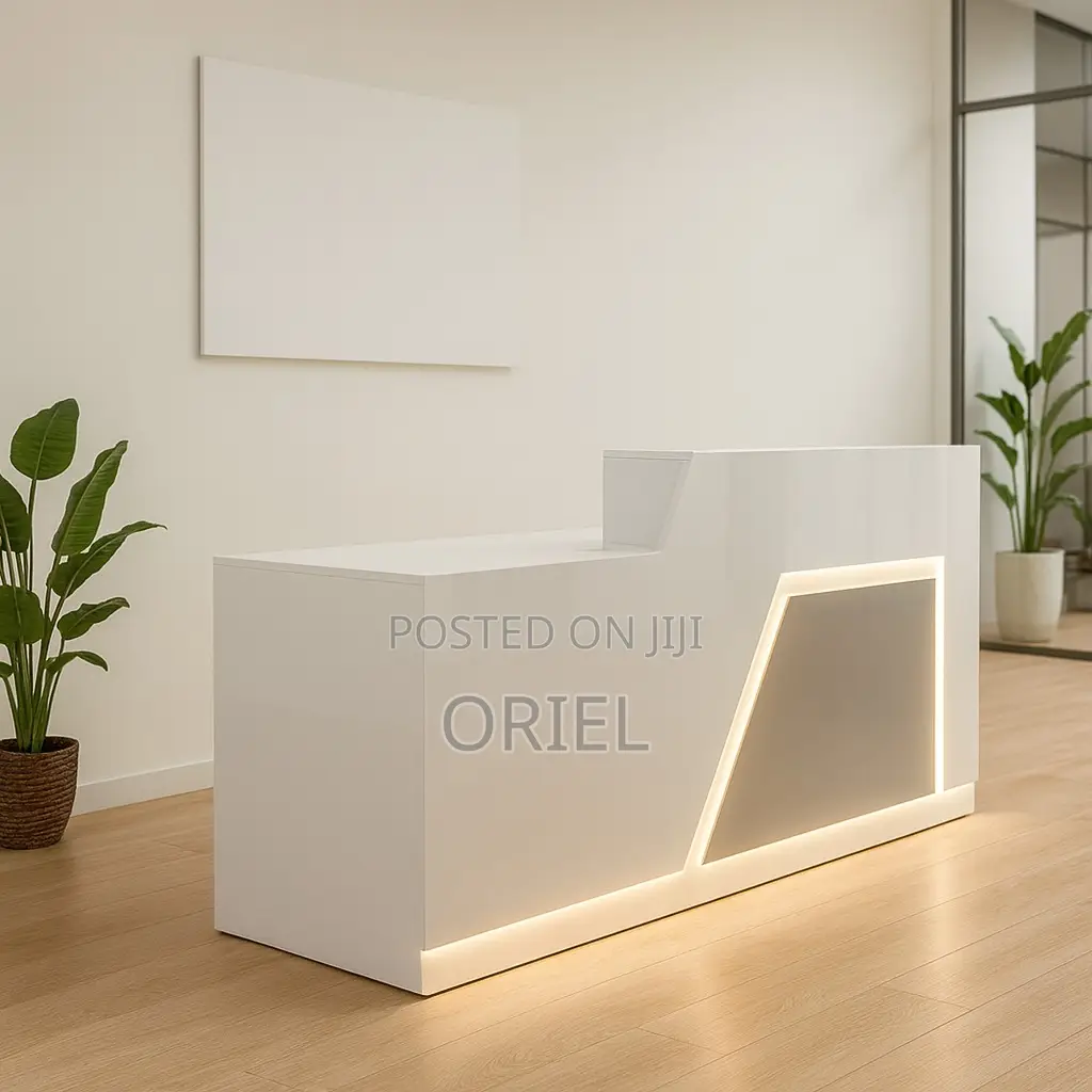 Modern Reception Desk : Led Reception Office Desk