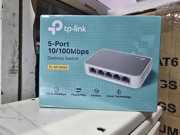 Tp-Link 5 Port Desktop Switch Tl-Sf1005d