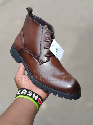Leather High Rise Boots ,Leather Boots 40-45