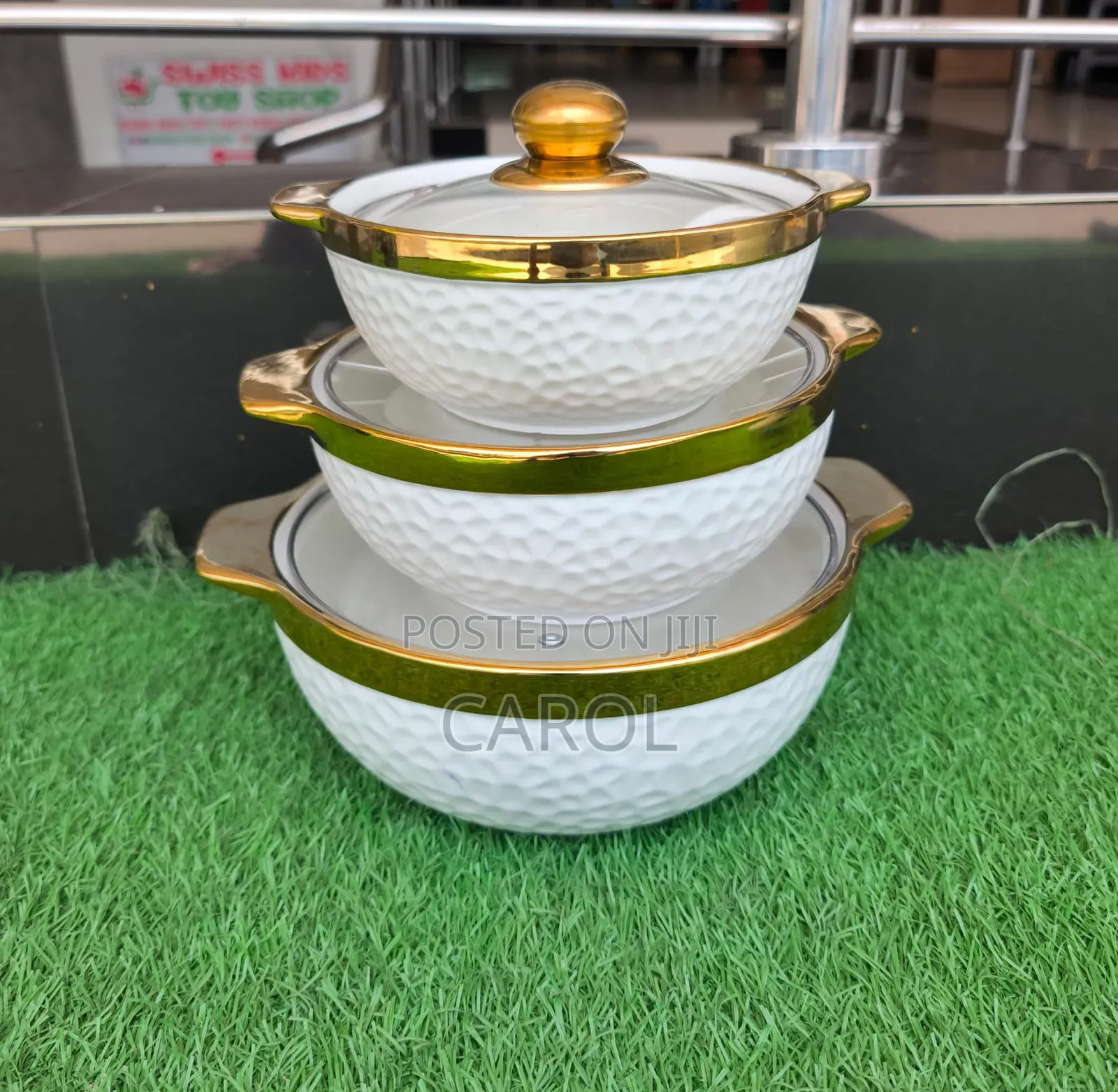 3 PCS Ceramic Bowls Available