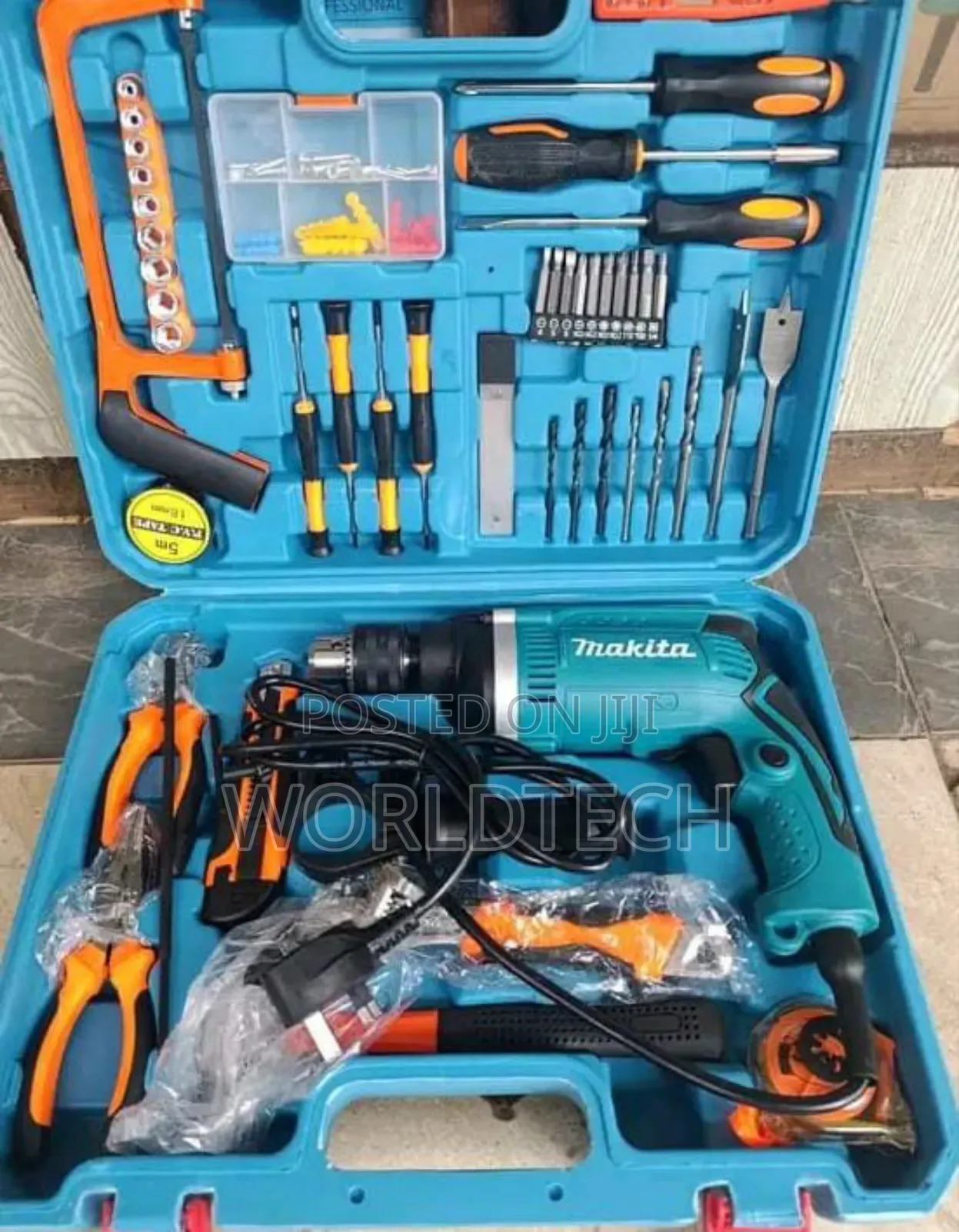 Electric Makita Drillset /800watts Makita Corded Toolset