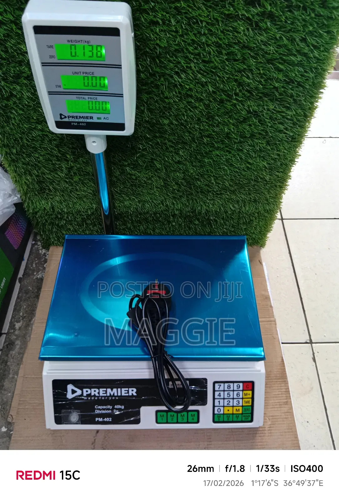 Electronic Price Computing Scale Premier