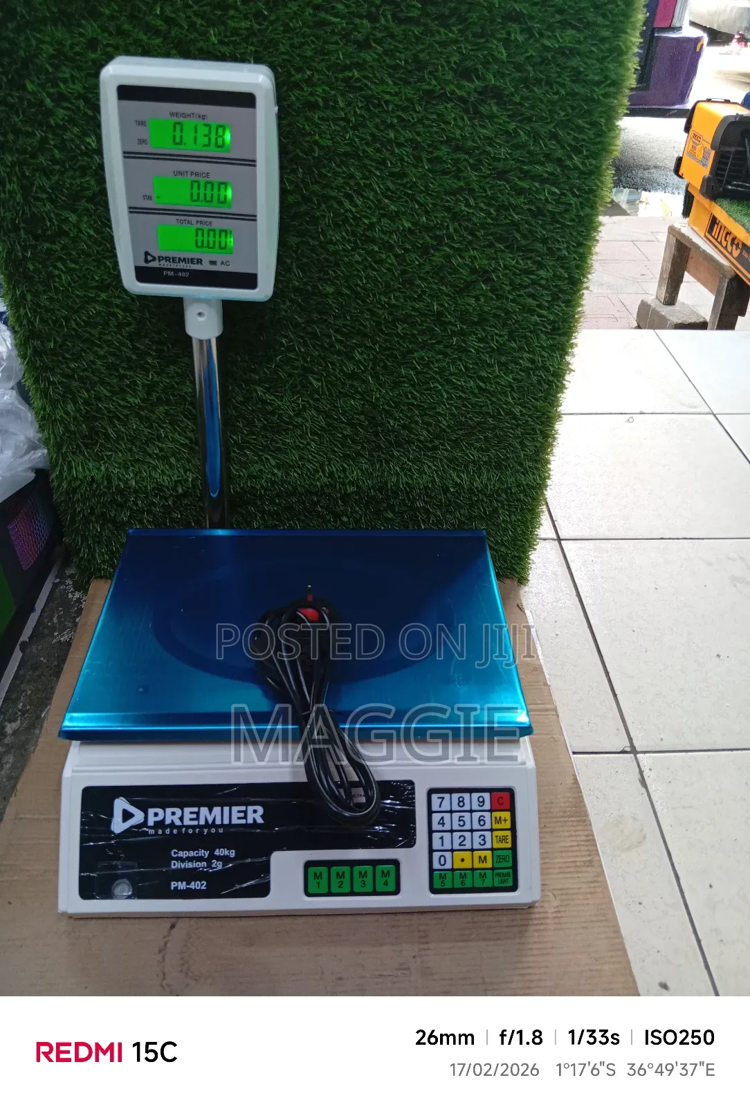 Electronic Price Computing Scale Premier