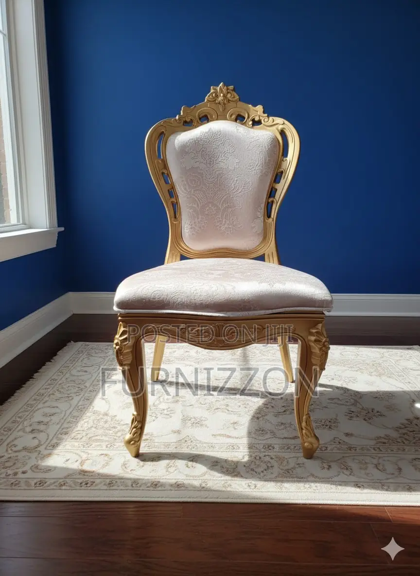 Gold King Louis Wedding Banquet Dining Chair
