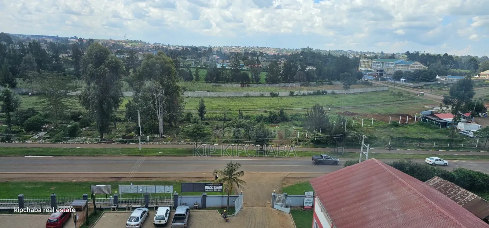 Prime 1 Acre for Sale Eldoret Touching Highway