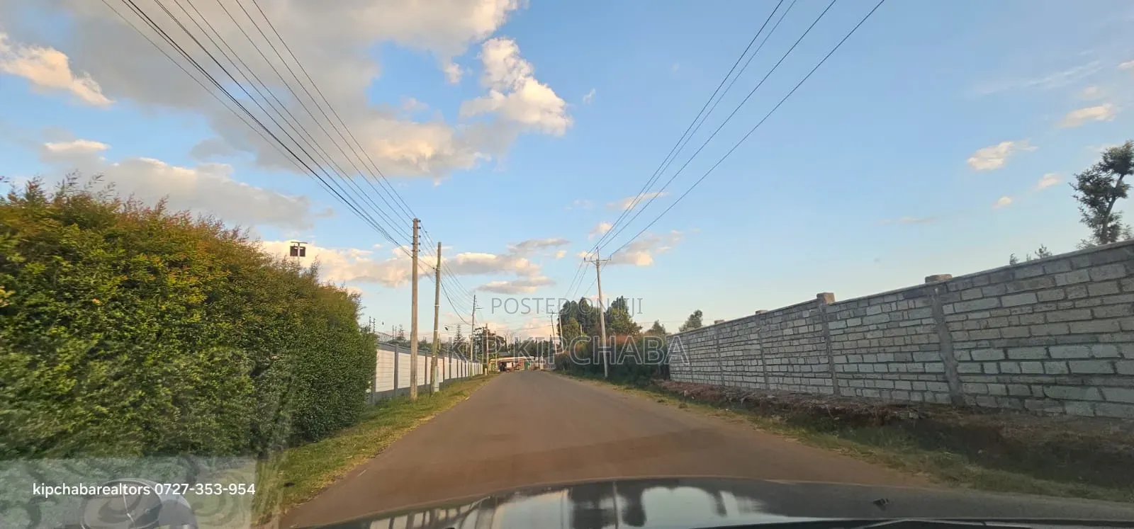 Prime 1 Acre for Sale Eldoret Touching Highway