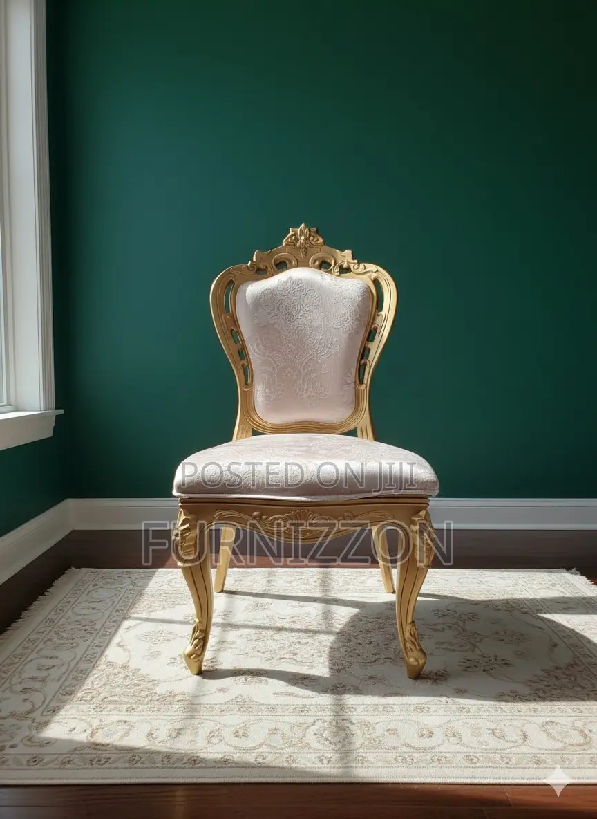 Elegant Gold King Louis Event Dining Chair
