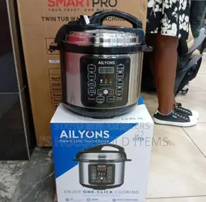 Colour Silver New 5litres Ailyons Pressure Cooker