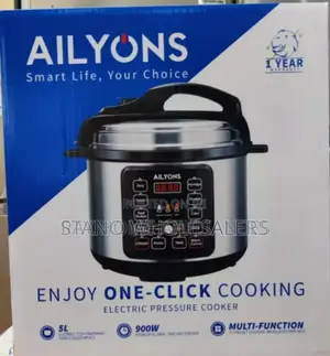 900watts New 5litres Ailyons Pressure Cooker