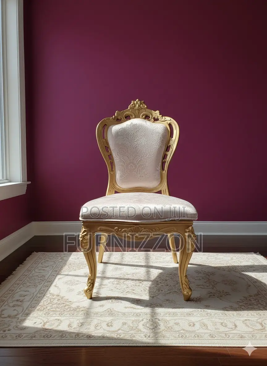 Luxury Gold King Louis Banquet Chair