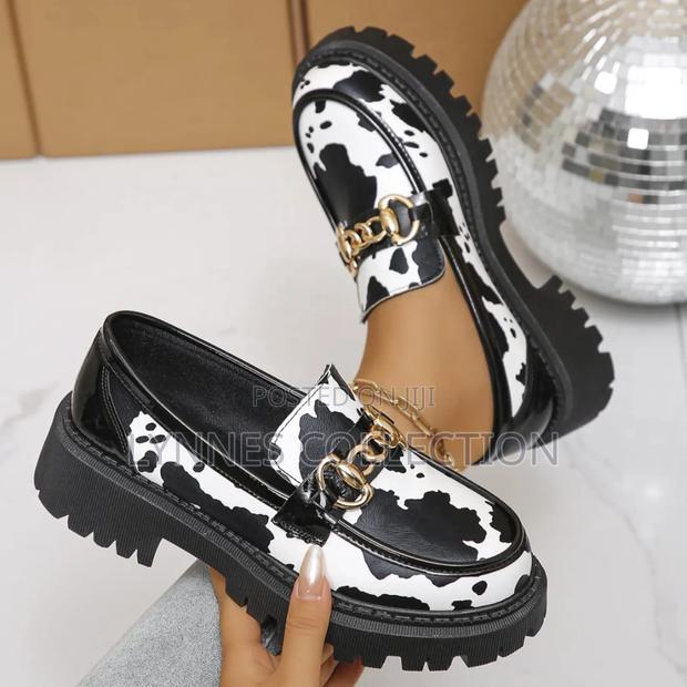 Quality Print Lady Loafers ,Loafers Sizes 36-43 - thumbnail 2