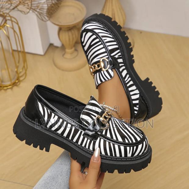 Quality Print Lady Loafers ,Loafers Sizes 36-43 - thumbnail 3