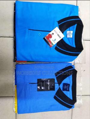 Dark Blue and Light Blue Polo T-Shirts Available - thumbnail 2