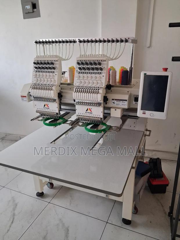 Embroidery Machine, Double Head Embroidery Machine - main view