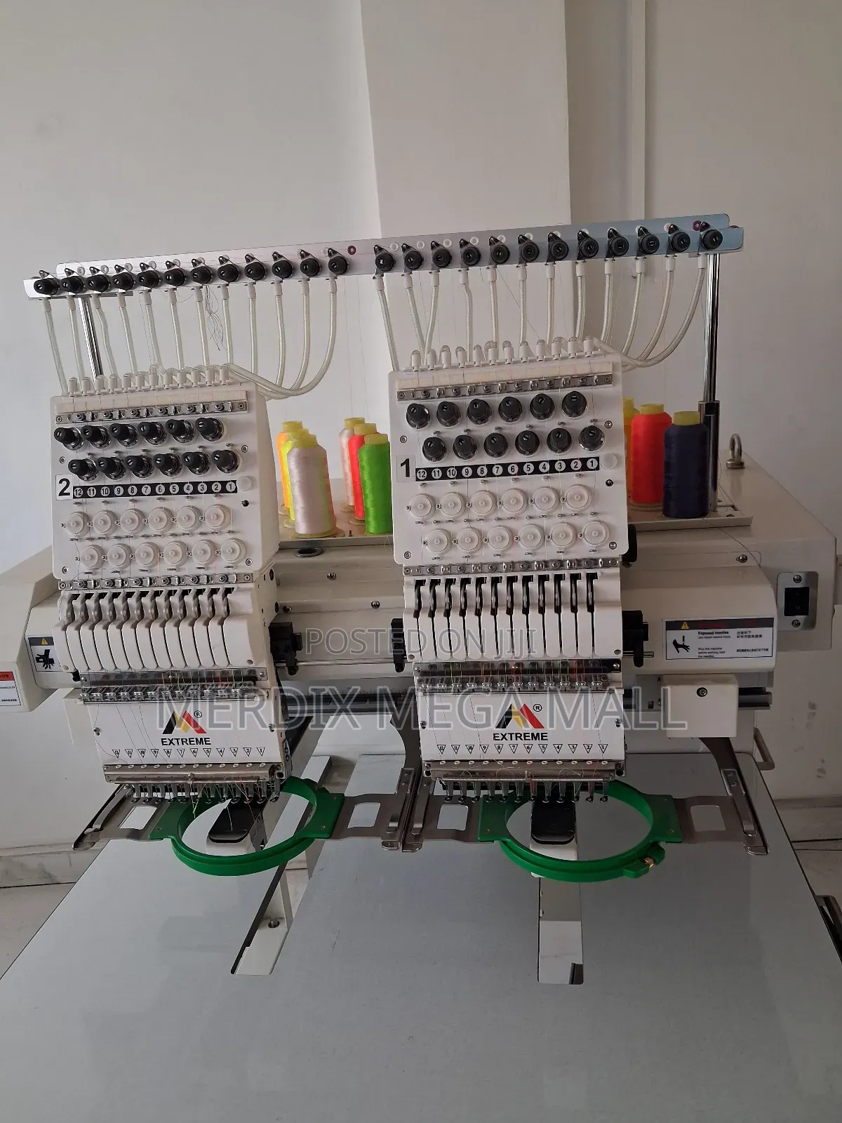Embroidery Machine, Double Head Embroidery Machine
