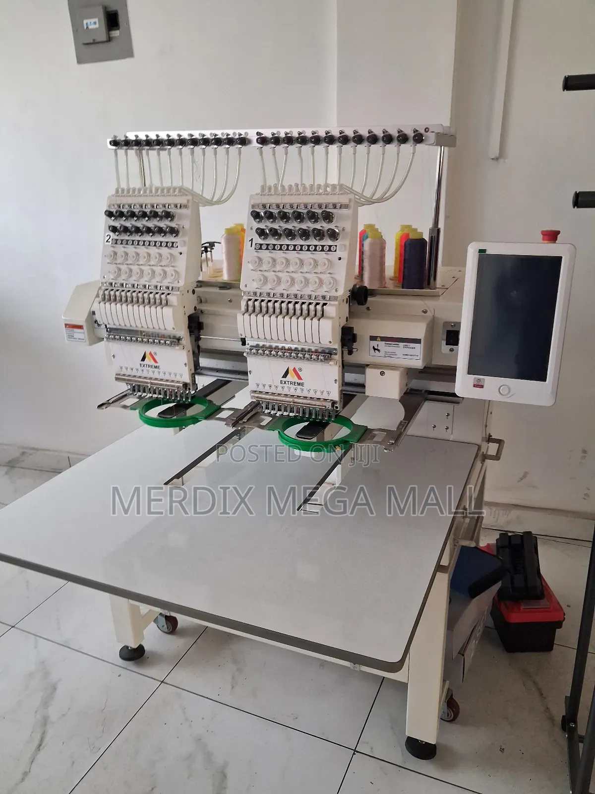 Embroidery Machine, Double Head Embroidery Machine