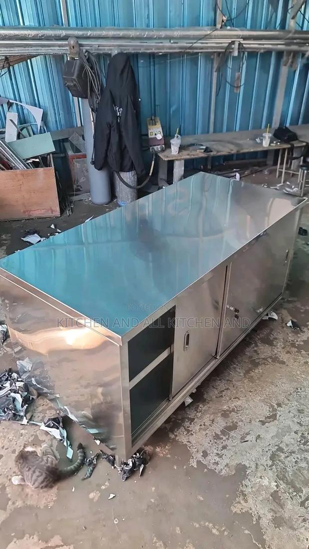 Stainless Steel Working Top Cabinet
