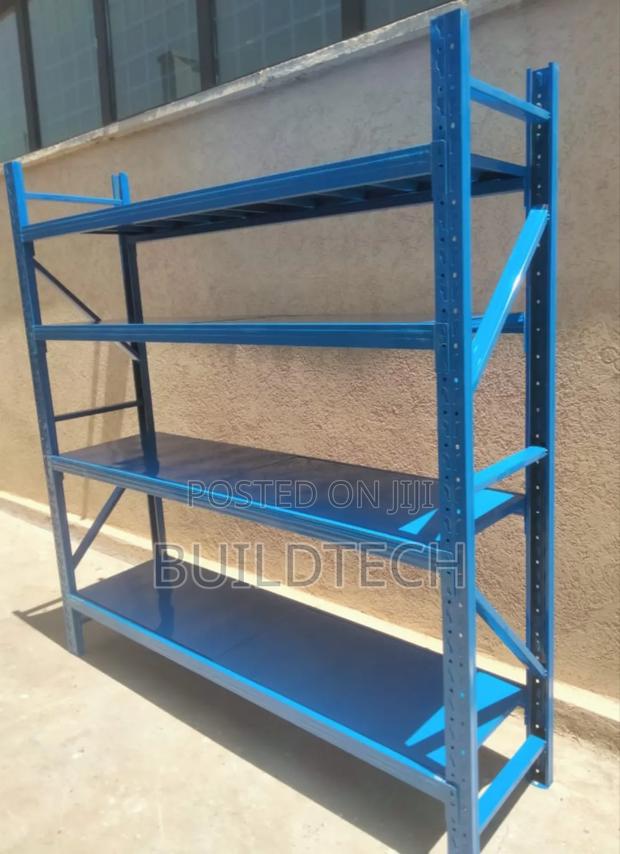 Multipurpose Blue Industrial Storage Rack - thumbnail 3