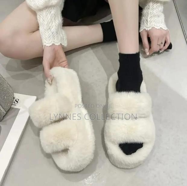 Multicolour Fluffy Platforms ,Fluffy Sizes,36-43 - thumbnail 2