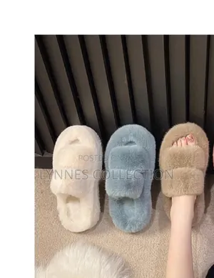Multicolour Fluffy Platforms ,Fluffy Sizes,36-43