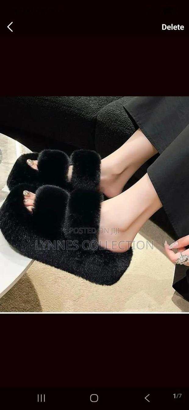 Multicolour Fluffy Platforms ,Fluffy Sizes,36-43 - thumbnail 6