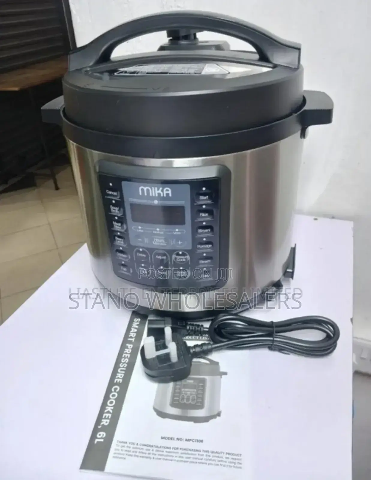 Multifunction 6l Pressure Cooker. Mika Big