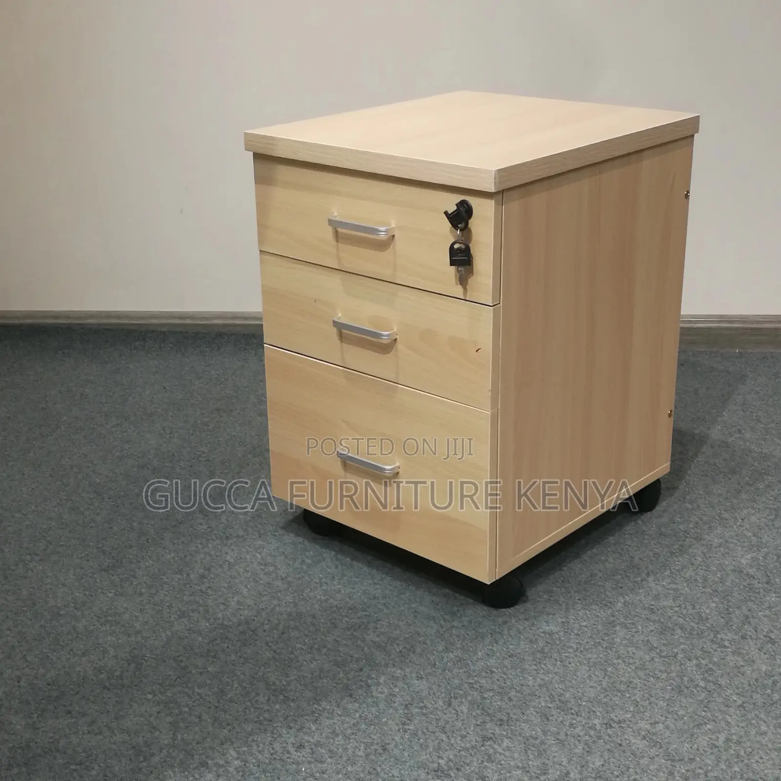 3-drawer Pedestal Mobile Filling Cabinet