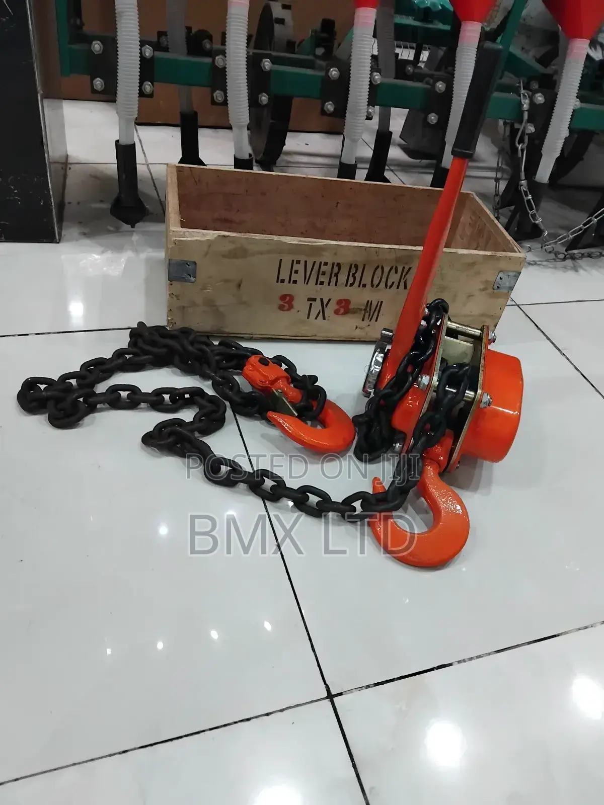 Heavy Duty Ratchet Chain Lever Block 3t