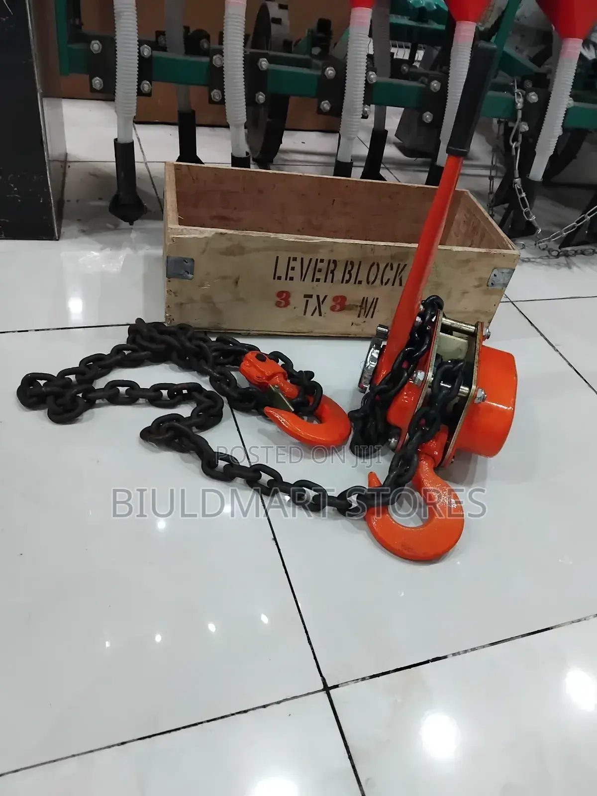 Heavy Duty Ratchet Chain Lever Block 3t