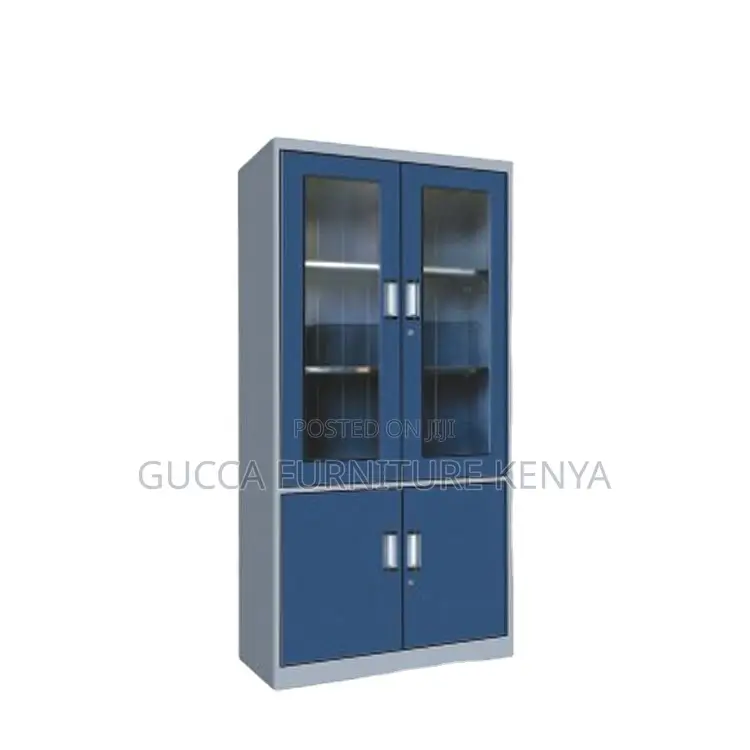 2-door Blue Filling Steel Safe Cabinet