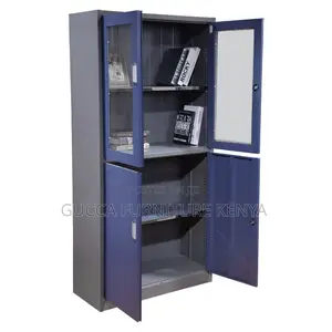 2-door Blue Filling Steel Safe Cabinet