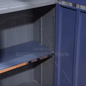 2-door Blue Filling Steel Safe Cabinet
