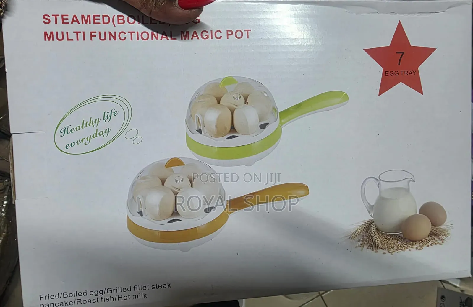 Single Egg Boiler With Pan