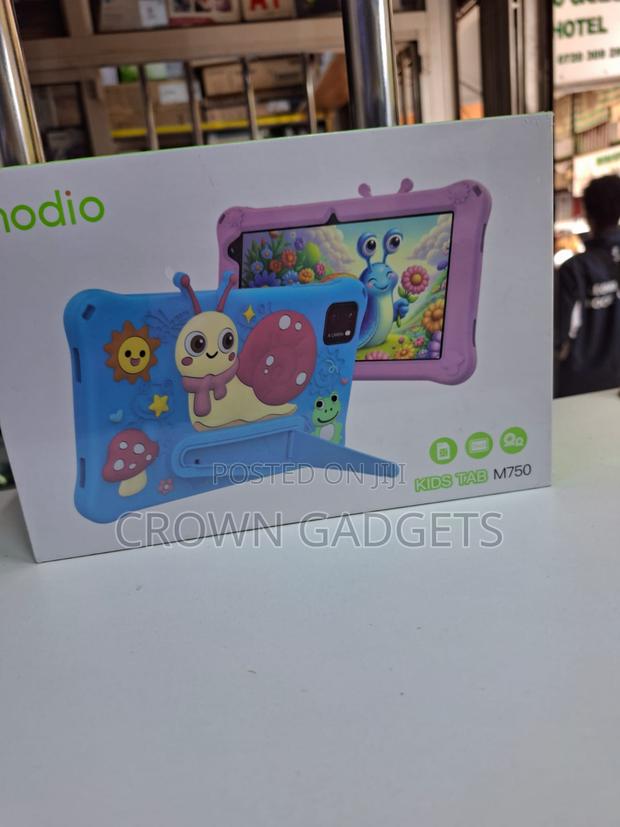 Modio M750 Android Kids Tablet Dual Camera Wifi Bluetooth - thumbnail 2